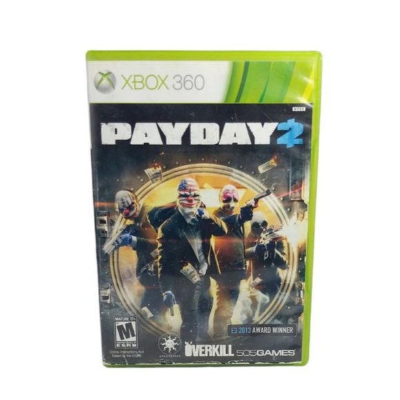 505 Games Payday 2 Microsoft Xbox 360, 2013 Complete - Picture 2 of 3